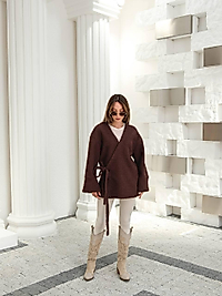 Hodie bağlamalı hırka